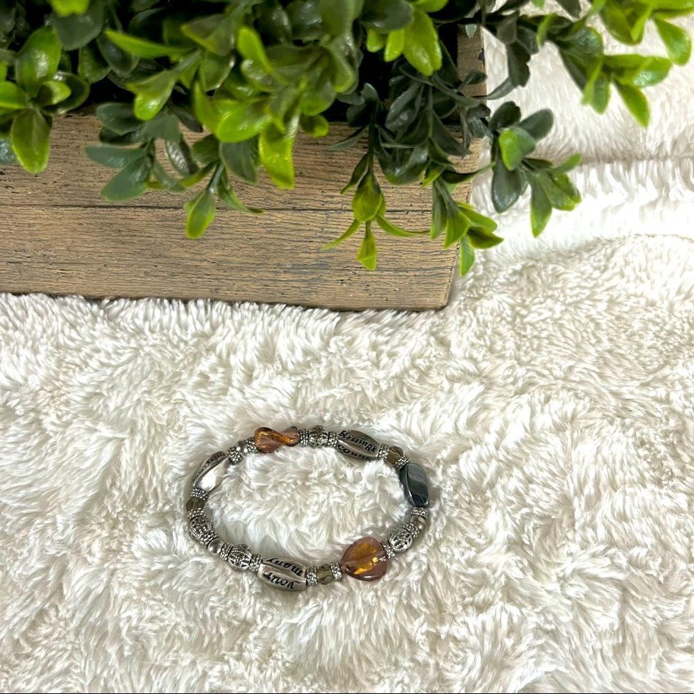Count Your Many Blessings Stretchy Bracelet